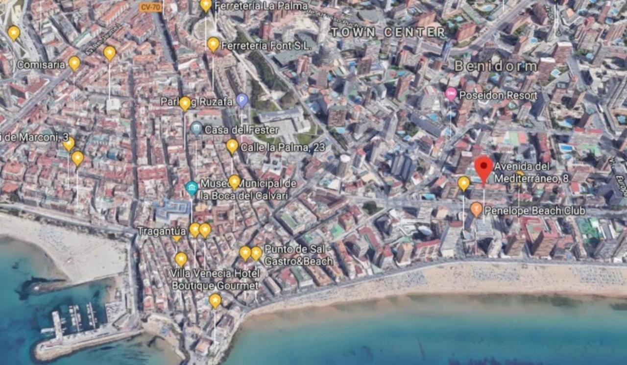 Benidorm Beach Bagian luar foto